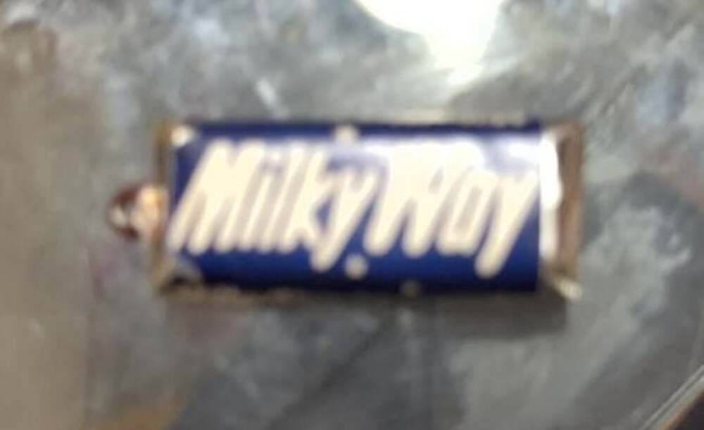 Vintage Milky Way Candy Bar Keychain